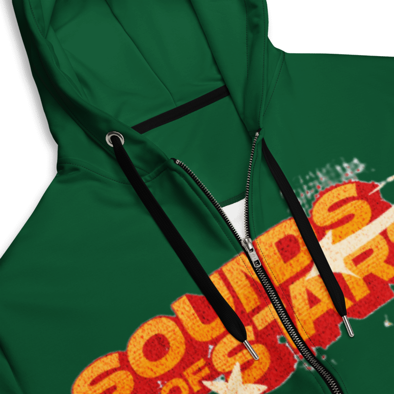 All-Over Print Recycled Unisex Zip Hoodie