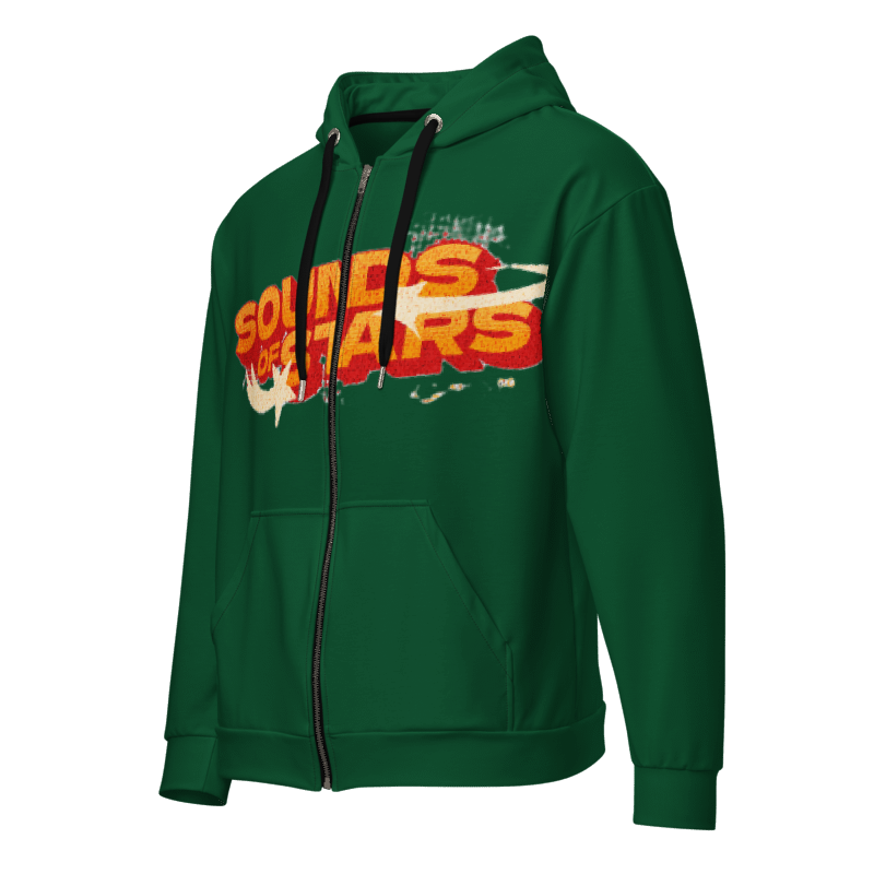 All-Over Print Recycled Unisex Zip Hoodie
