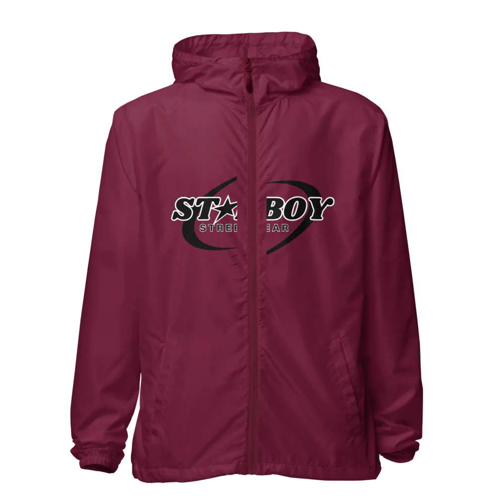 Unisex Lightweight Zip Up Windbreaker