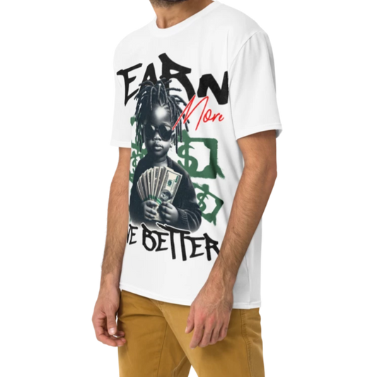 All-Over Print Men's Crew Neck T-Shirt