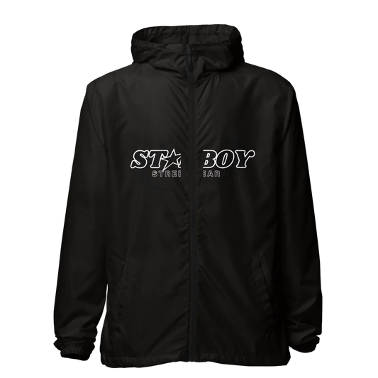Unisex Lightweight Zip Up Windbreaker