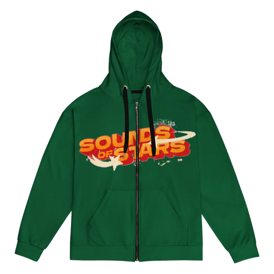 All-Over Print Recycled Unisex Zip Hoodie