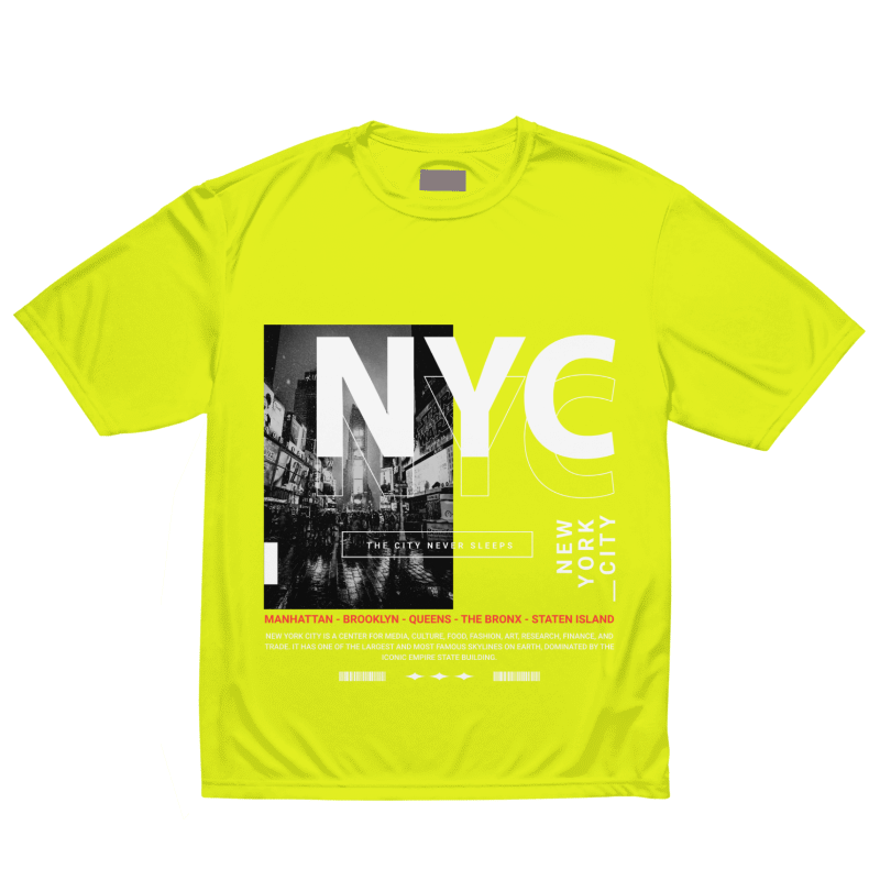 Unisex Performance Crew Neck T-Shirt | A4 N3142