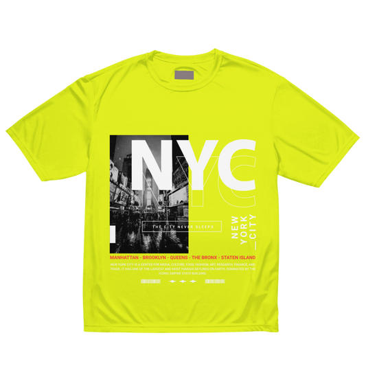 Unisex Performance Crew Neck T-Shirt | A4 N3142
