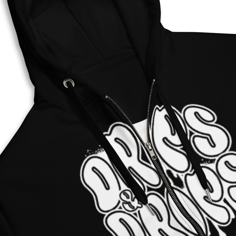 All-Over Print Recycled Unisex Zip Hoodie
