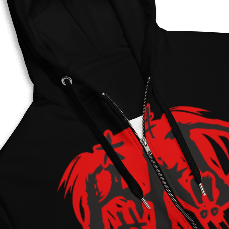 All-Over Print Recycled Unisex Zip Hoodie