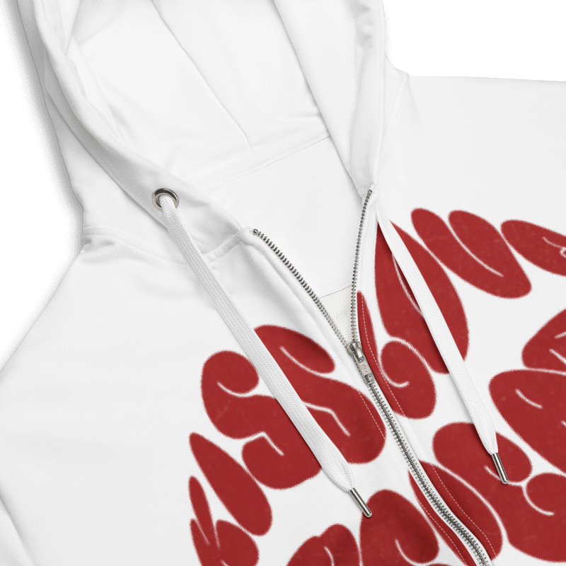 All-Over Print Recycled Unisex Zip Hoodie